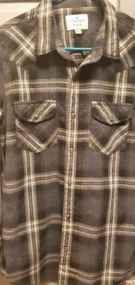 Men's button-down shirt